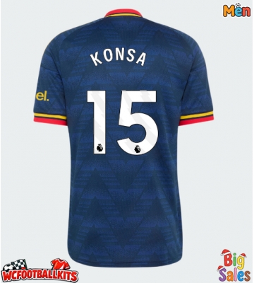 Arsenal Ezri Konsa #15 Replica Away Stadium Shirt 2026-27 Short Sleeve